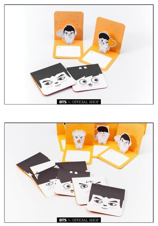 YESASIA: BTS Hip Hop Monster Goods - Pop-up Card Set (7pcs) GROUPS