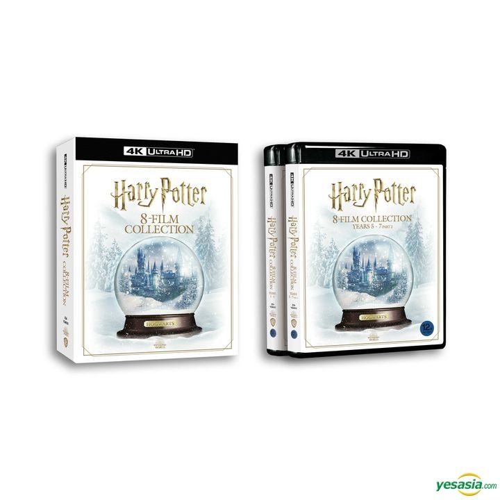 YESASIA: Harry Potter 8 Film Collection (4K Ultra HD Blu-ray) (16-Disc)  (Outbox Limited Edition) (Korea Version) Blu-ray - Daniel Radcliffe, Rupert  Grint, H&C - Western / World Movies & Videos - Free