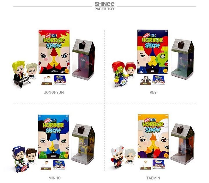YESASIA: Image Gallery - SHINee - The Horror Show Paper Craft