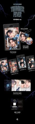 CIX EP Album Vol. 7 - THUNDER FEVER (Keyring Album) (Random Version)