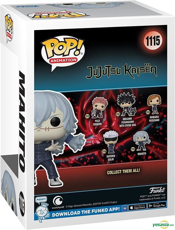 FUNKO POP Animation: Jujutsu Kaisen - Mahito, #1115