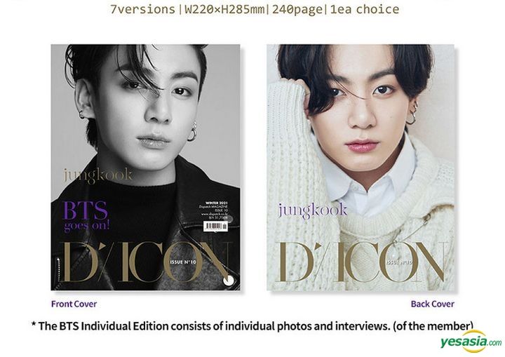 YESASIA: D-icon Issue 10 - BTS goes on (Jimin) (English