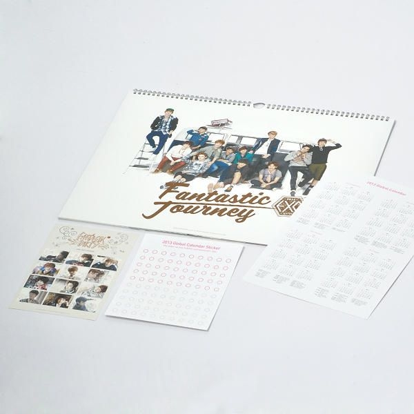YESASIA EXO 2013 Wall Calendar (Chinese Version) PHOTO/POSTER,MALE