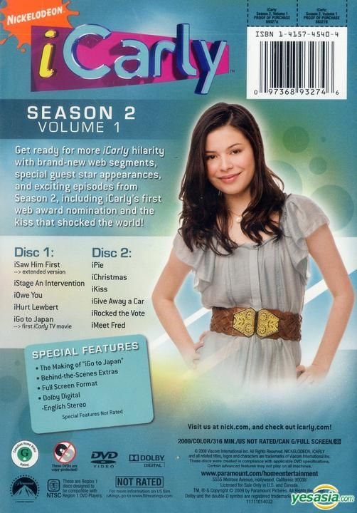  iCarly: Season 1, Vol. 1 : Miranda Cosgrove, Jennette