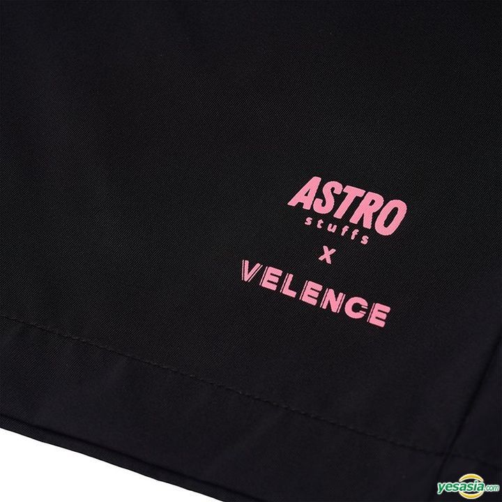 YESASIA: Astro Stuffs x Velence - Endless Journey Shorts (Black