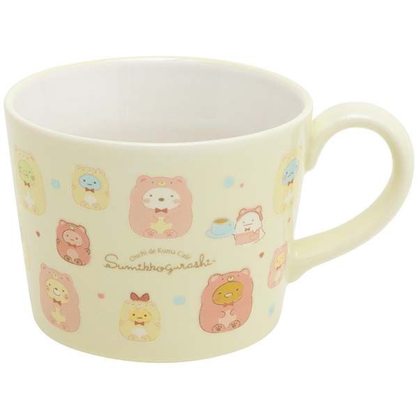 YESASIA: San-X Sumikko Gurash Ceramics Mug with Lid (Neko) - San-X ...