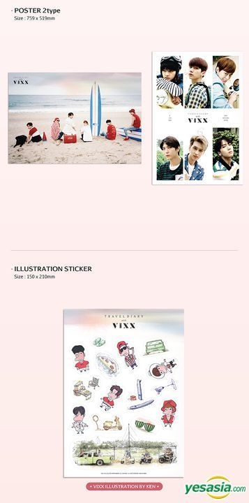 YESASIA: Image Gallery - VIXX - 2016 Travel Diary with VIXX