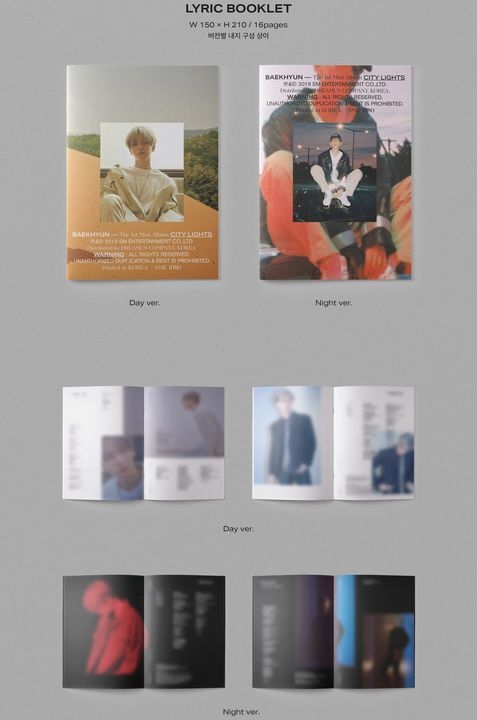 YESASIA: Image Gallery - EXO: Baek Hyun Mini Album Vol. 1 - City