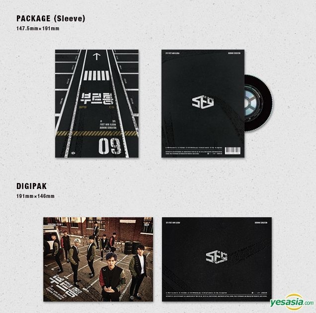 YESASIA: SF9 Mini Album Vol. 1 - Burning Sensation (All Members