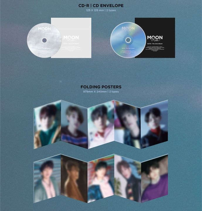 ◇Day6 2集『Moonrise』Silver Moon ver．直筆サイン非売CD◇韓国-