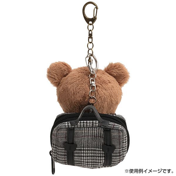 YESASIA Image Gallery SanX Rilakkuma Backpack Key Holder (Check)