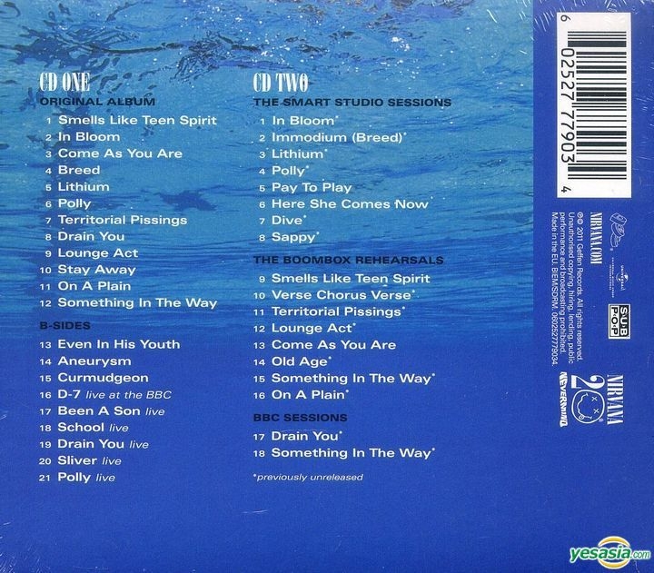 Nevermind Super Deluxe Digital Download – Nirvana Official Store