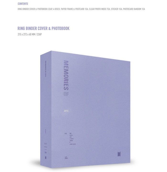 YESASIA: Recommended Items - BTS Memories Of 2018 (DVD) (4-Disc