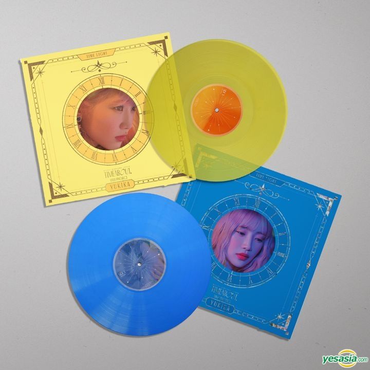 YESASIA: YUKIKA - timeabout, (Time Blue Version) (LP) (140G, Blue  Transparent Vinyl) - YUKIKA - Korean Music - Free Shipping - North America  Site