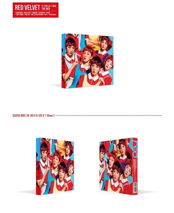YESASIA: Image Gallery - Red Velvet Vol. 1 - The Red + Random