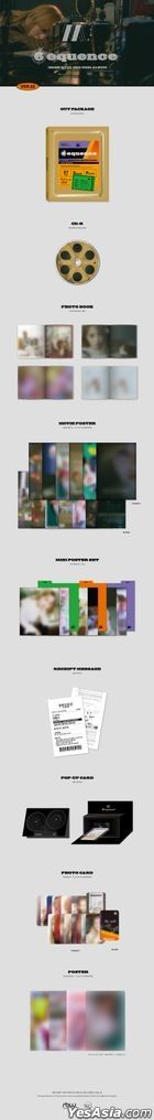 Mamamoo: Moon Byul Mini Album Vol. 3 - 6equence (ver.02) + Random Poster in Tube