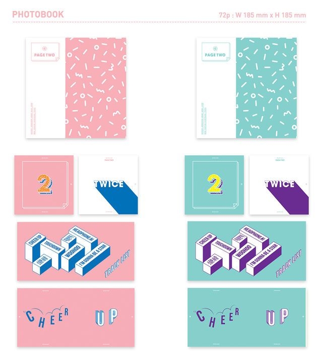 Yesasia Twice Mini Album Vol 2 Page Two Pink Version Poster In Tube Normal Edition Cd Twice Korea 韓国の音楽cd 無料配送 北米サイト