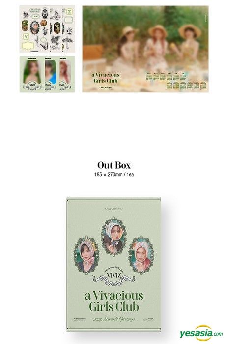VIVIZ 2023 Season's Greetings シーグリ Unboxing - VIVIZ (비비지) 2023 SEASON'S GREETINGS [a