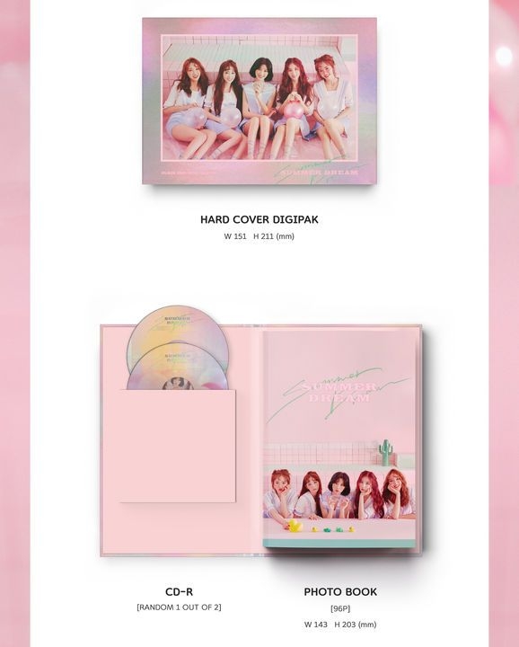 ELRIS ALICE サマー・ドリーム 3枚セット SUMMER DREAM Elris 3rd Mini Album Summer Dream CD Great Rare OOP Sohee