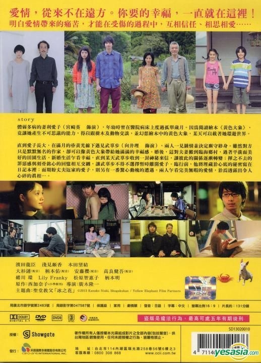 きいろいゾウ [DVD] Amazon.co.jp: きいろいゾウ [DVD] : 宮崎あおい, 向井理, 濱田
