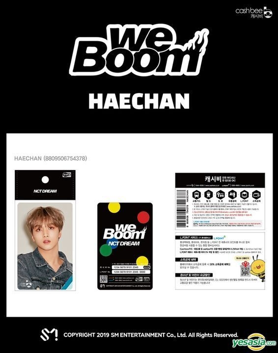 YESASIA: NCT Dream - Cashbee Card (Hae Chan Version) GIFTS,PHOTO