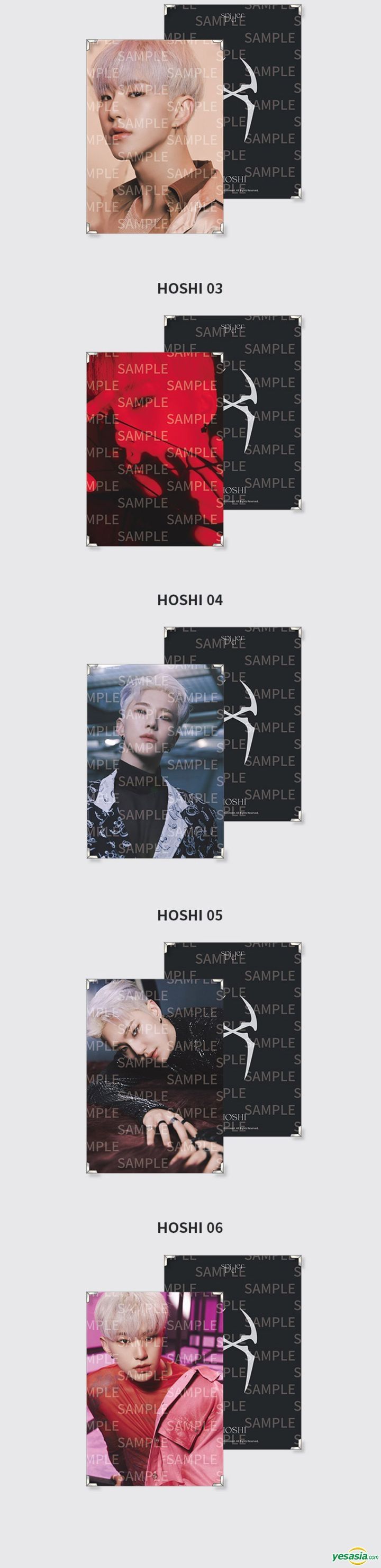 YESASIA: Image Gallery - Seventeen: Hoshi Mixtape 'Spider' Goods - Premium  Photo (Version 2)