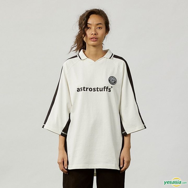 YESASIA: Astro Stuffs - FC Polo Shirt (Black) (Size L) PHOTO