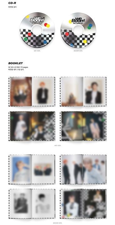 【新品未開封】NCT DREAM WE BOOM CD NCT DREAM - We Boom (Random Cover) - Amazon.com Music