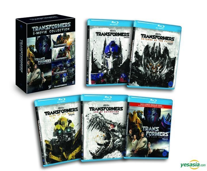 Transformers-5-movie Collection