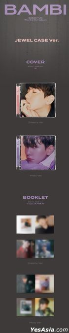 EXO: Baek Hyun Mini Album Vol. 3 - Bambi (Jewel Case Version) (Dreamy Version) + Random Poster in Tube