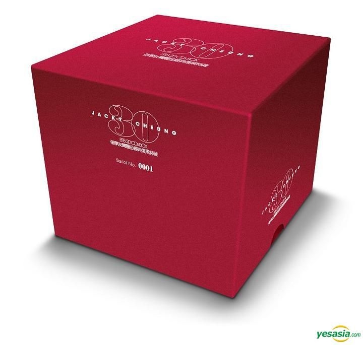 YESASIA : Jacky Cheung 30张学友宝丽金经典复黑特藏20专辑Boxset (CD