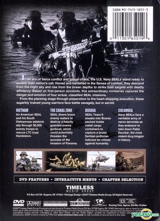 YESASIA Navy Seals The Untold Stories (2008) (DVD) (鐵盒裝) (美國版) DVD