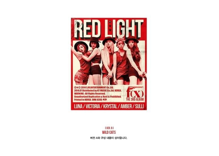 YESASIA: f(x) Vol. 3 - Red Light (Sleepy Cats + Wild Cats
