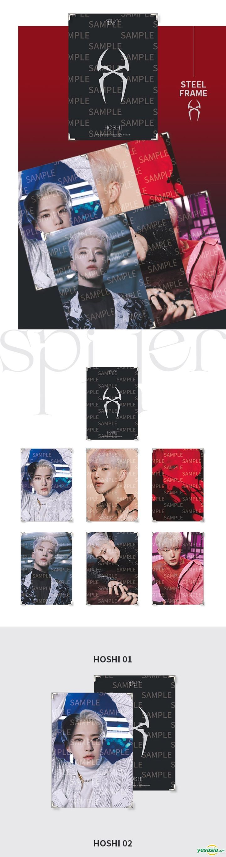 YESASIA: Image Gallery - Seventeen: Hoshi Mixtape 'Spider' Goods