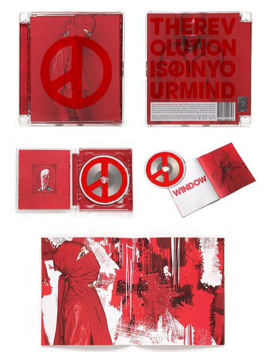 Yesasia G Dragon 2集 Coup D Etat Red Version 筒ケース入りポスター Cd G Dragon Big Bang 韓国の音楽cd 無料配送