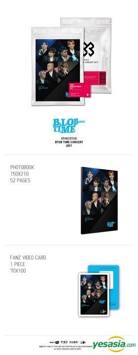 YESASIA: Image Gallery - BTOB EP#03 Time Concert 2017 Photobook +