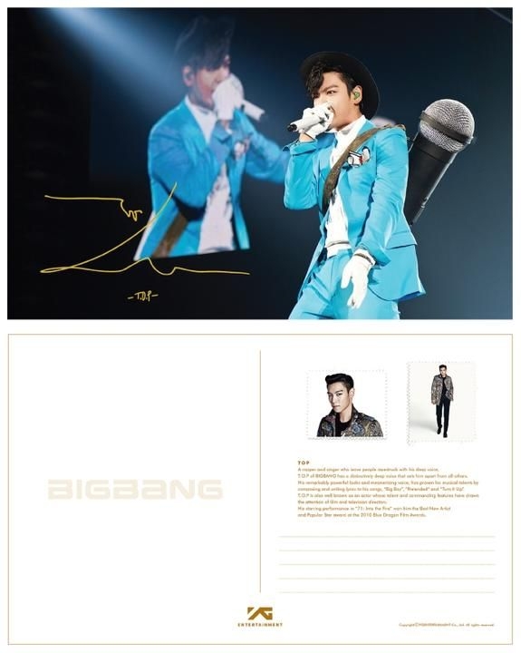 YESASIA: Big Bang Special Stamp Set (Gold Edition) (Limited