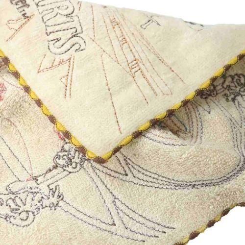 YESASIA Harry Potter Hand Towel (25×25cm) (Hogwarts) Marushin