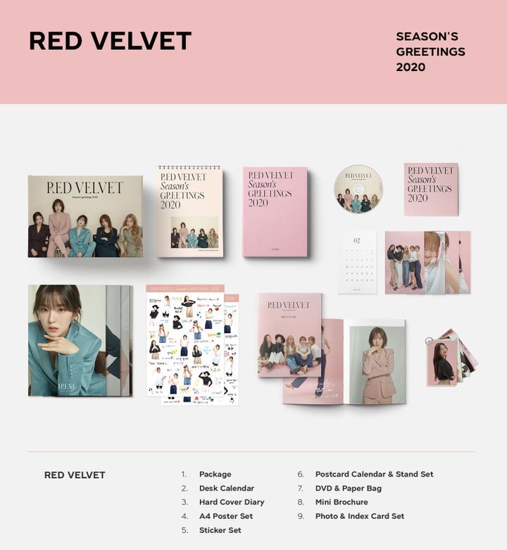 YESASIA: Recommended Items - Red Velvet 2020 Season's Greetings