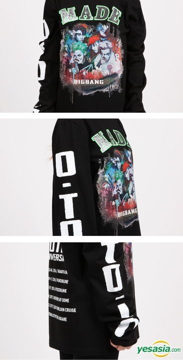 BIGBANG10 CONCERT 0.T0.10 FINALロングTシャツ YESASIA: BIGBANG10 THE CONCERT: 0.TO.10 Official Goods