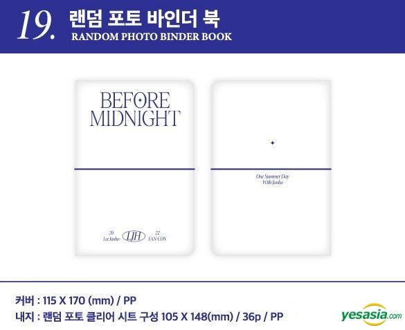 YESASIA: 2PM : LEE JUNHO BEFORE MIDNIGHT OFFICIAL MD - RANDOM 