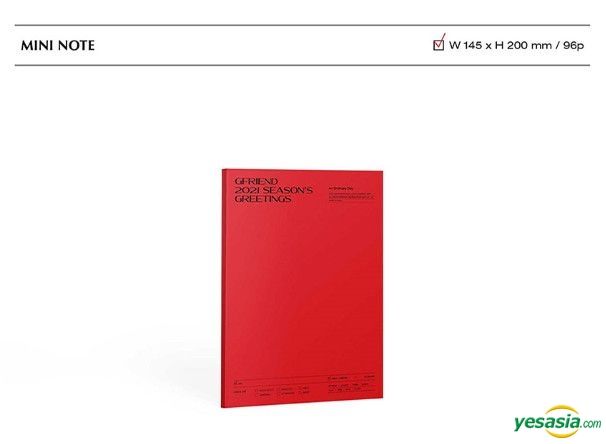 YESASIA: GFRIEND 2021 Season's Greetings PHOTO/POSTER,GROUPS,GIFTS