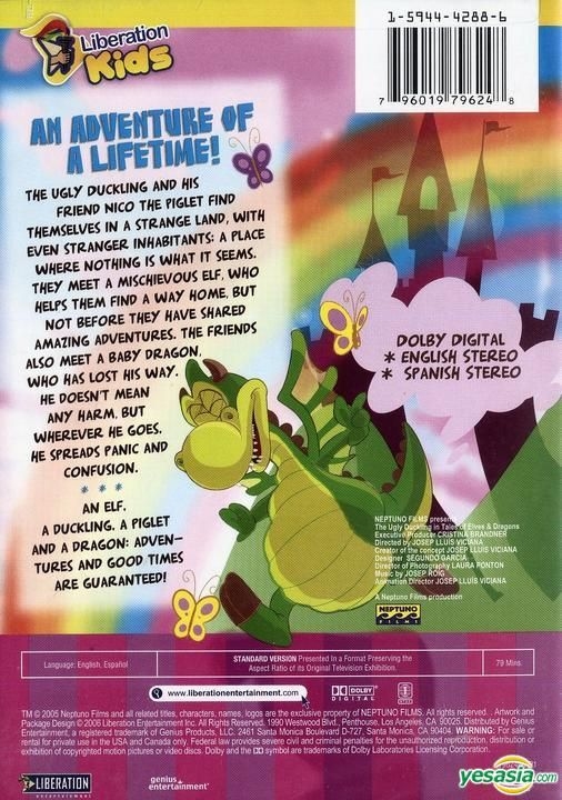 YESASIA : Ugly Duckling Tales Of Elves And Dragons (DVD) (美国版