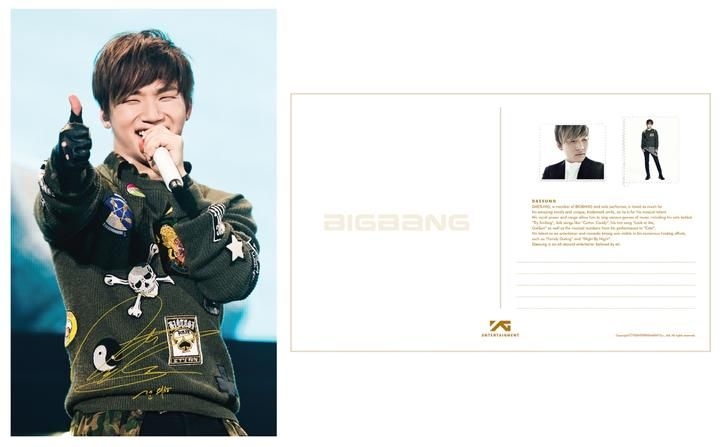 YESASIA: Big Bang Special Stamp Set (Gold Edition) (Limited 