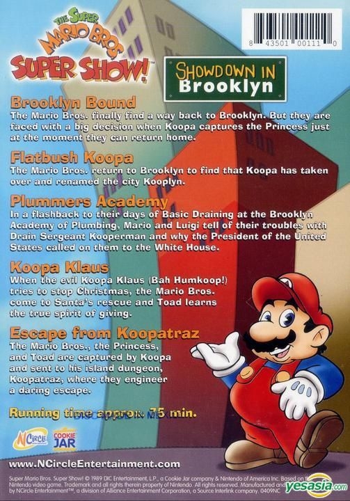 YESASIA: Super Mario Bros. Super Show! - Showdown In Brooklyn (US