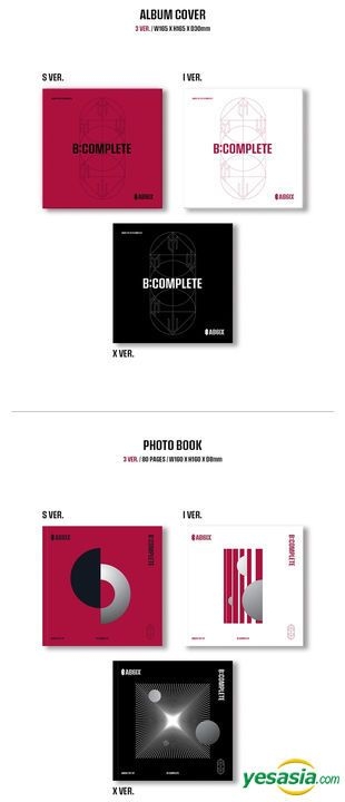 YESASIA: AB6IX EP Album Vol. 1 - B:COMPLETE (S + I + X Version