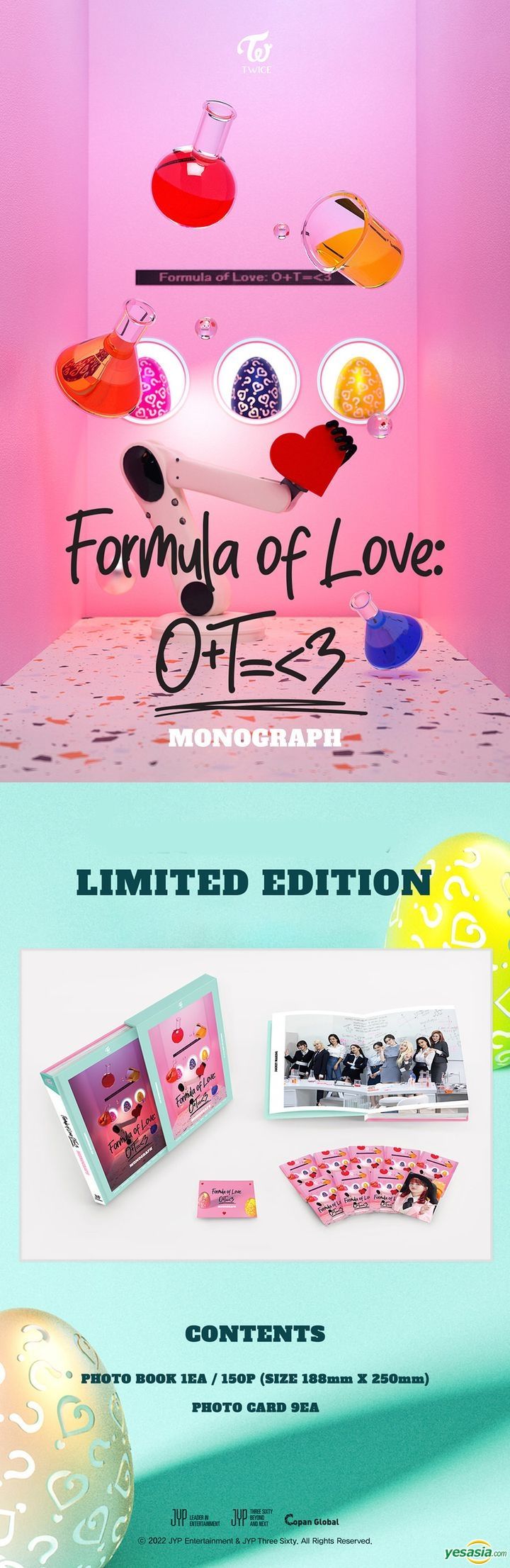 YESASIA: Twice Monograph - Formula of Love: O+T=<3 FEMALE STARS