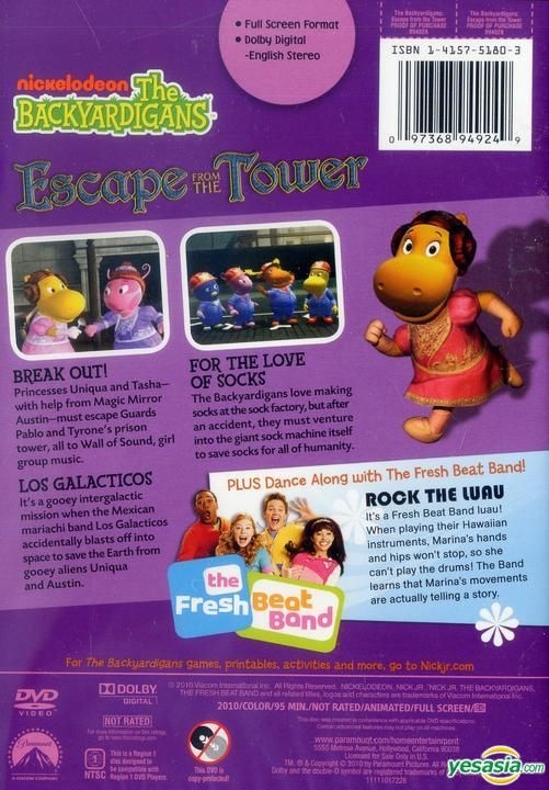 YESASIA: Backyardigans: Escape from the Tower (US Version) DVD ...