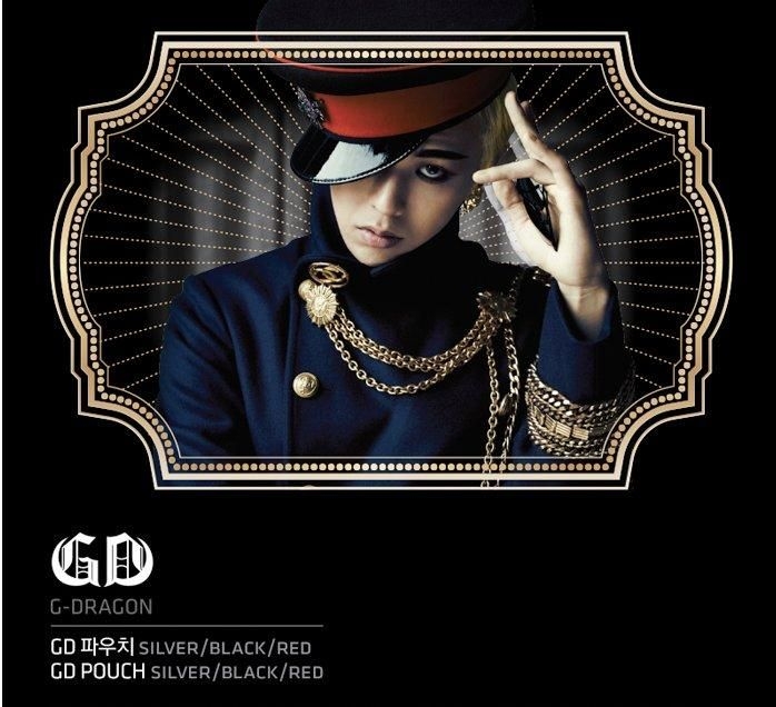 YESASIA: Image Gallery - G-Dragon - 2013 One Of A Kind Pouch (Silver)
