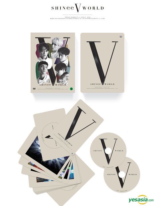 YESASIA: SHINee WORLD V in SEOUL (2DVD + Special Color Postcard Book)  (Korea Version) GROUPS,MALE STARS,DVD - SHINee, SM Entertainment - Korean  Concerts  Music Videos - Free Shipping